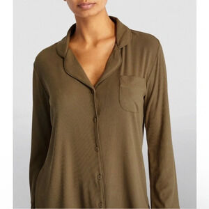 SKIMS Olive Pajama Top
